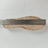 Nouveauté Espadrilles 18mm Semelle extérieure de chaussure Semelle en jute unisexe pleine grandeur pour la confection de chaussures