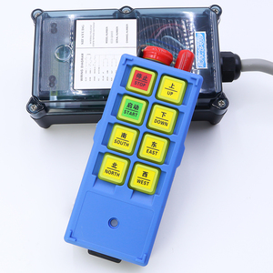 Vente directe d'usine 1 émetteur 1 récepteur 6 boutons Vitesse unique Levage de construction Palan Télécommande radio industrielle - Product Image 6
