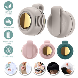 Ventilador de Bolsillo Portátil Recargable Silencioso con Mosquetón de 6 Aspas y 900mAh al por Mayor - Product Image 5