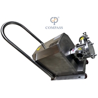Pompe à turbine flexible 3KW SS304 en acier inoxydable RX de qualité alimentaire avec turbine en caoutchouc EPDM