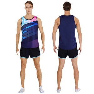 Conjunto <span class=keywords><strong>de</strong></span> Traje Deportivo para Hombre y <span class=keywords><strong>Mujer</strong></span>, Chaleco para Maratón, Pantalones Cortos Deportivos con Estampado <span class=keywords><strong>de</strong></span> Leopardo y Cintura Elástica - Product Image 1