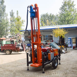 소형 휴대용 디젤 160미터 시추공 수맥 광산 시추 장비 판매 - Product Image 6