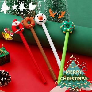 Christmas Gift Kawaii Plastic Gel <b>Pen</b> with Custom logo Promote Cheap Silicone <b>Pens</b> Suitable for School Students and Children - Product Image 1