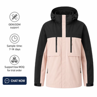 Fabrika Toptan Satış S500 Özel Logo Baskılı Rüzgarlık Ceket Unisex Çıkarılabilir Kapüşonlu Su Geçirmez Açık Hava Baharlık Mont OEM Toplu