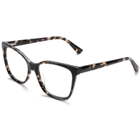 Monture de lunettes Elan Optical YB8018 faite à la main, style européen et américain, œil de chat, pour femme, monture complète en acétate, lunettes optiques