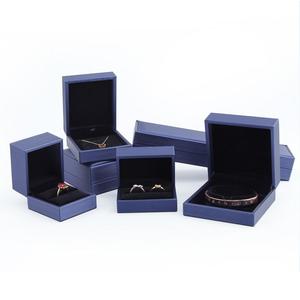 Caja de Joyería de Cuero PU Cepillado de Alta Calidad, Productos del Fabricante, Caja para Set de Joyería al por Mayor, Caja de Joyería con Logotipo Impreso - Product Image 4