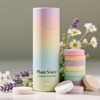 Diffuseurs de vapeur pour douche, marque privée, OEM, ODM, bombes de bain aromathérapeutiques personnalisées, parfum longue durée pour une relaxation spa à domicile