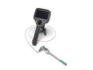 Endoscope industriel HD de 5 pouces et 2,0 mm pour inspection de moteurs d'avion, avec carte SD personnalisée - Product Image 3