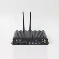 Rockchip RK3588 Octa core 8K RS485 RS232 tanpa kipas Android mini PC untuk komputasi tepi solusi kontrol industri AI pintar