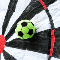 Cible de football gonflable commerciale avec balles collantes et souffleur pour événements sportifs et entraînements