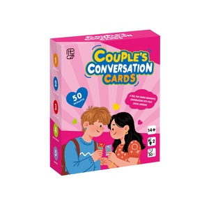 Juego de 52 Cartas de Conversación para Parejas, Color Rosa, Regalo Romántico para Construir la Relación, para Mayores de 14 Años, 15x4x12cm, Baraja de Mesa - Product Image 4
