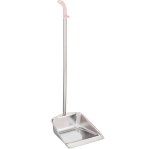 Paletta per Rifiuti in Metallo Zincato 86Cm con Manico Ergonomico e Gancio per Appendere - Product Image 1