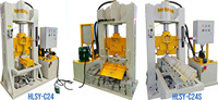 Hualong pierre machines HLSY-C24 pierre presse Hydraulique guillotine bloc de granit fractionnement machine Pavage Cube Pierre Splitter