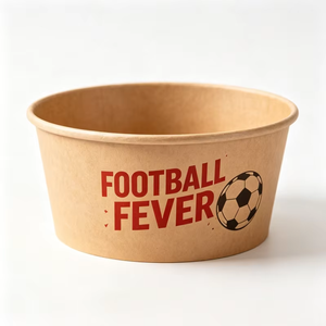 Boîte à frites écologique pour la saison footballistique, boîte à <span class=keywords><strong>burger</strong></span> compostable, seau à popcorn, gobelet en papier, barquette à snacks, vente en gros, usine OEM - Product Image 3
