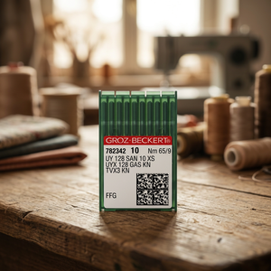 Original Groz-Beckert UY 128 GAS SAN 10 XS Größe 65/9 Industrielle Coverstitch-Nähmaschinennadeln für Ultrafeine und Extrem-Dünne Stoffe - Product Image 2