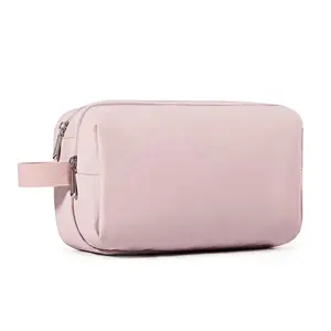 Borsa da toilette a colori personalizzata borsa da bagno borsa per il trucco del bagno per uomini e donne che viaggiano con custodia con cerniera