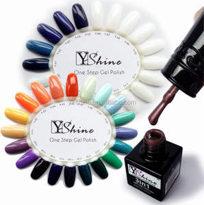 Y-shine Gel UV en une étape non toxique, couleur noire, 3 en 1, certifié Intertek, conforme aux normes GMP, fiche de données de sécurité disponible, origine Guangdong - Product Image 5