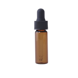 Envase de Muestra <span class=keywords><strong>para</strong></span> Aceite de Perfume, Mini Botella de Vidrio con Gotero de 1ml, 2ml, 3ml, 5ml, 10ml, en Color Ámbar, Transparente y <span class=keywords><strong>Azul</strong></span>, Frasco de Vidrio <span class=keywords><strong>para</strong></span> Aceite Capilar con Gotero - Product Image 2