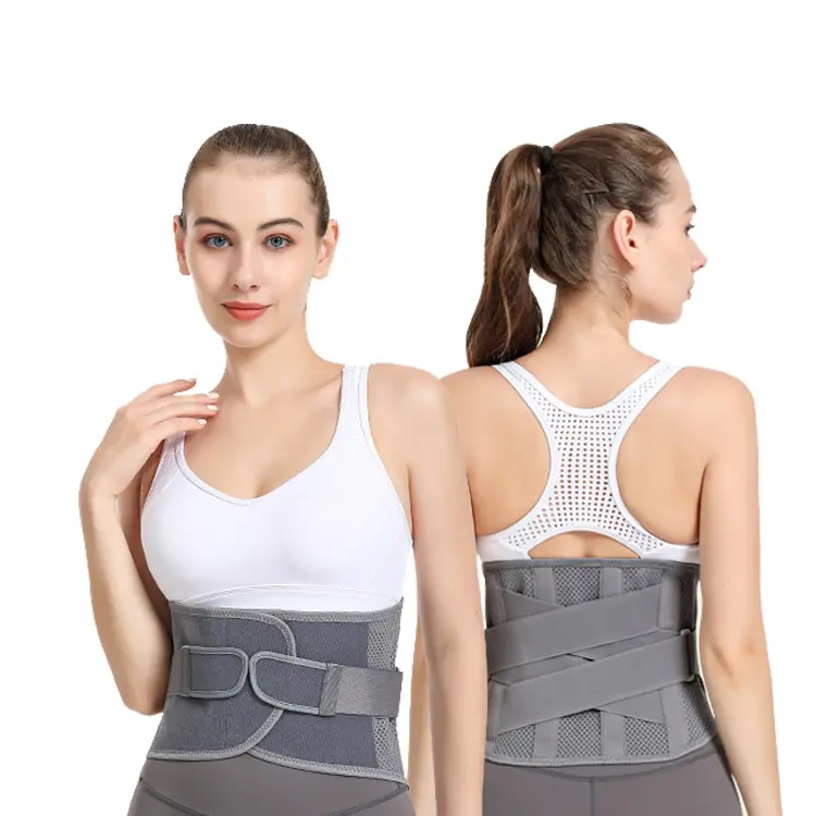 Lower Back Brace Waist Trainer Belt Spine Support Men Women Breathable Lumbar Corset Orthopedic Faja Lumbar Hombre Gym Belts