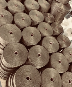 Titanium Fiber Exhaust Header <b>Pipe</b> Wrap <b>Tape</b> Heat Resistant Heat Insulation Wrap Exhaust Header <b>Pipe</b> <b>Tape</b> Cloth - Product Image 2