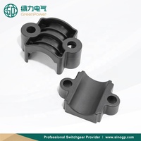Serre-câble en plastique K20/36 pour câble monobrin, support de fixation noir pour panneau d'équipement électrique haute tension