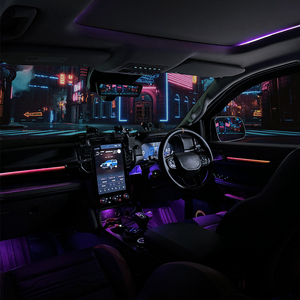 TMPRO 64色シンフォニーダイナミックアンビエントライト フォードレンジャーT9 2023-2025 車内雰囲気照明改造アクセサリー - Product Image 2