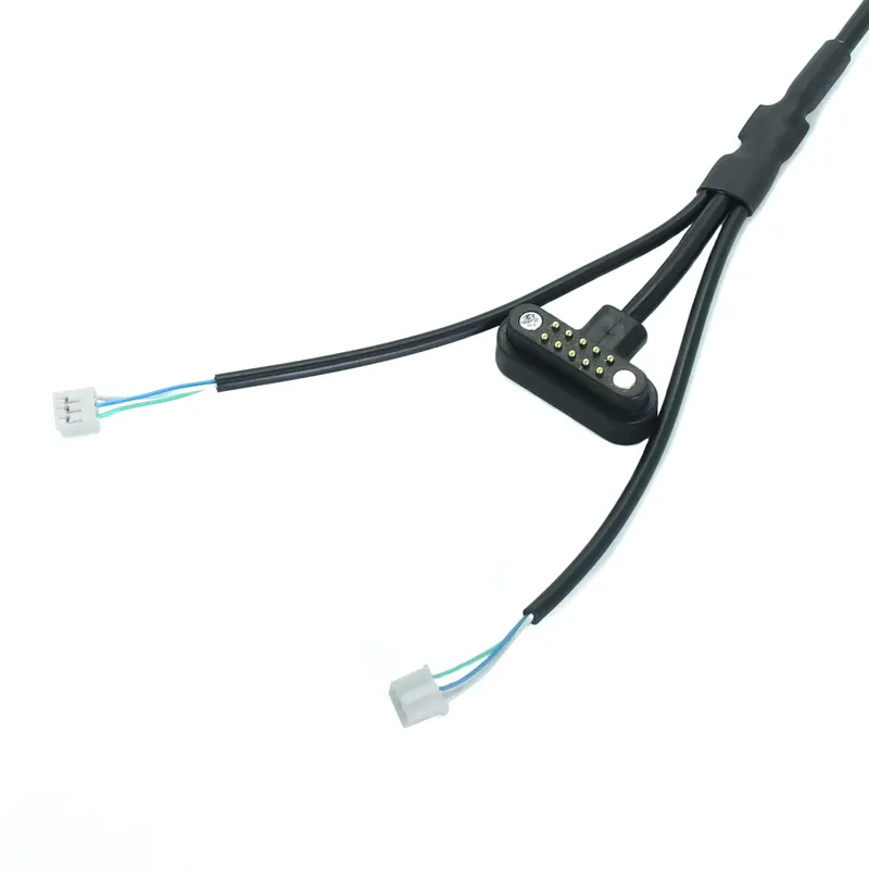 5pin Molex to T-образный штекер 10pin Магнитный pogo pin кабель для зарядки смарт-часов