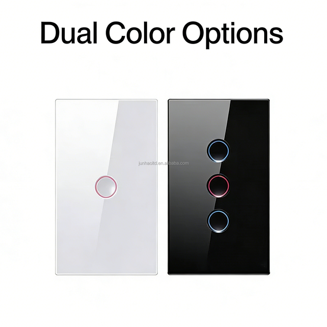 Tuya App Light Switches Interruptor Inteligente Wireless US Smart Wall Wifi Home App Life Home Products Touch Glass Panel