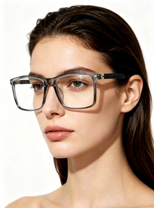 Gafas <span class=keywords><strong>de</strong></span> Lectura Clásicas Ligeras y Modernas con Marco Transparente, Anti Luz Azul, para Computadora, Oficina y Hogar, para Presbicia - Product Image 6
