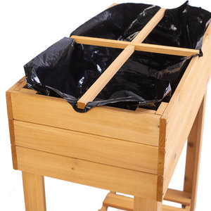 Fournisseur d'usine OEM/ODM : Nouvelle <span class=keywords><strong>jardinière</strong></span> en <span class=keywords><strong>bois</strong></span> à double couche <span class=keywords><strong>pour</strong></span> fleurs et légumes avec un plateau inférieur en <span class=keywords><strong>bois</strong></span> - Product Image 6