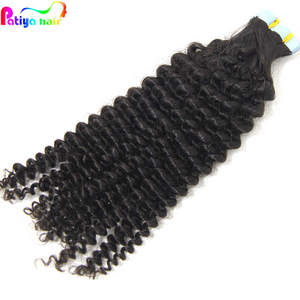 Compre en Línea en Alibaba Productos Capilares Patiya de China: Extensiones de Cabello Humano Rizado Afro Peruano con Cintas Adhesivas Fuertes - Product Image 2