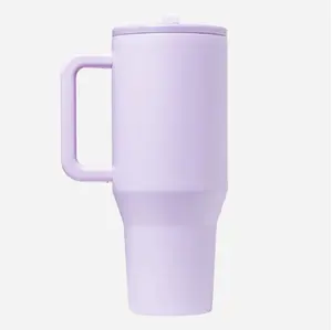 Hot Selling Product Klaar Om Te Verzenden Bpa Gratis Reiziger 40Oz Vacuüm Roestvrijstalen Tumbler Cup Met Handvat