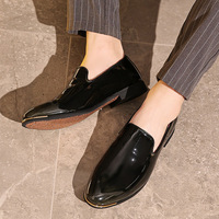 Mocassins pour hommes décontractés et professionnels, à enfiler, avec semelle en caoutchouc résistante à l'usure, vente en gros du fabricant