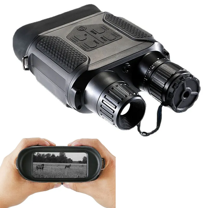 NV400B Visão Noturna Térmica Binocular Com Display LCD 3w IR Infravermelho Binóculos Telescópios Visão Noturna