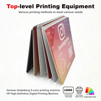 Étiquettes RFID intelligentes NFC en époxy pour menus de table, avec puce NTAG213, pour avis Google et paiement par carte en restauration