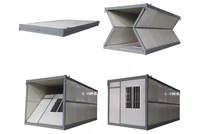 Casa Modular Prefabricada Plegable de 2 Pisos, Moderna, Transpirable, a Precio de Fábrica, Lista para Usar, Villa Exterior con Sala de Estar