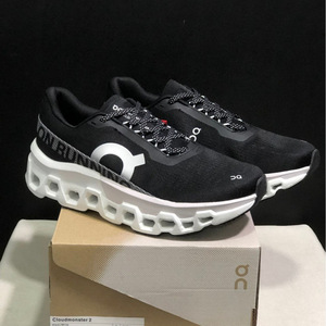 <span class=keywords><strong>Ono</strong></span> Running CloudmONster 2 Slip-<span class=keywords><strong>On</strong></span> Lace-Up Solid Cushioned Mesh Breathable Shock Absorption Augmentation de la résistance à l'usure Unisexe - Product Image 1