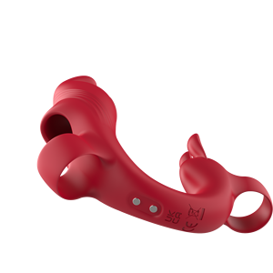 Premium wasserdichtes Silikon Damen Vibrator Gadget Premium Adult <span class=keywords><strong>Sex</strong></span> Dildo Fingerring Klitoris stimulator G-Punkt <span class=keywords><strong>Massage</strong></span> gerät - Product Image 3
