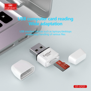 Earldom การ์ดรีดเดอร์2 in 1USB2.0 Micro TF USB ความเร็วสูงไมโคร TF USB 2.0อะแดปเตอร์หน่วยความจำ - Product Image 2
