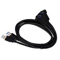 Cable USB 3.0 Dual A Macho a Dual A Hembra