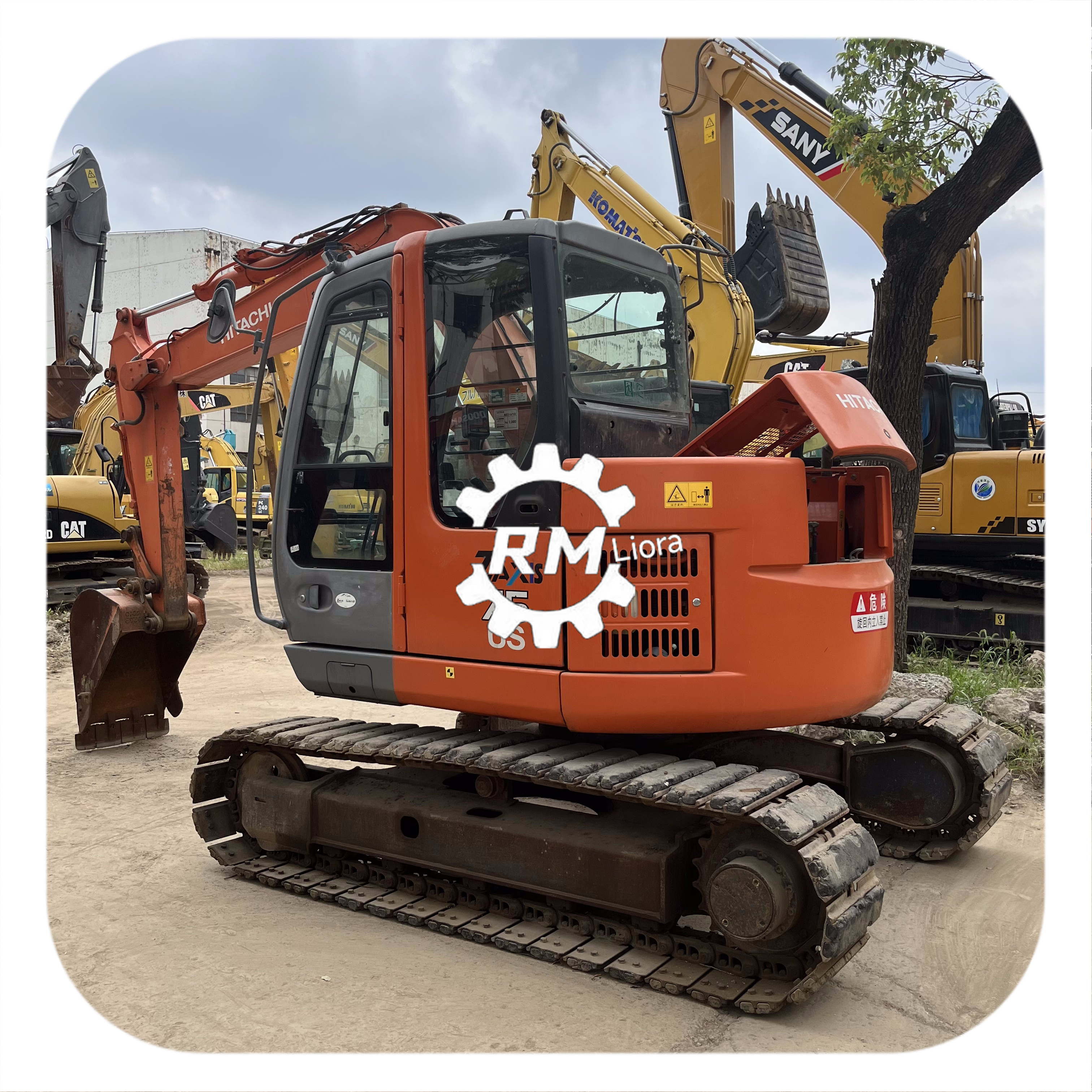 M様 Low Price Hitachi Excavator 75 Easy Maintenance, Fuel-Efficient