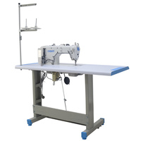 Mini machine à coudre industrielle overlock pour Jack Dress Computer Pattern Flat Lock Double Stitch Flatlock Lockstitch Manual Motor