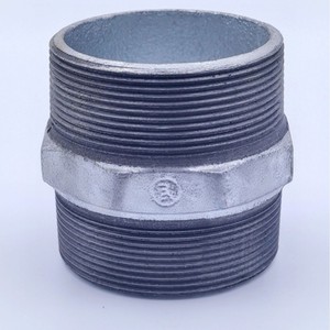 Raccordi in acciaio con filettatura esterna esagonale zincato raccordi per tubi filettati a doppia linea tubazioni <span class=keywords><strong>Gas</strong></span> e tubazioni di protezione antincendio - Product Image 5