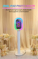 Machine Photo Booth iPad Ovale Économique pour Mariages et Événements – Coque de Photobooth Selfie iPad avec Ventilateur et Contrôle par Application