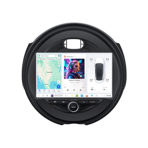 Duduauto đầu đơn vị xe đài phát thanh đa phương tiện Máy nghe nhạc Navigation GPS Stereo autoradio cho BMW <span class=keywords><strong>Mini</strong></span> Cooper F54 F55 F56 F60 2014-2019 - Product Image 1
