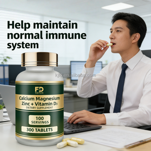 Nuovo Integratore di Zinco e Vitamina D3, Facile da Digerire e Assorbire, per Uomini e Donne, Estratti Organici di Zinco e Vitamina D3, 300 Compresse - Product Image 6