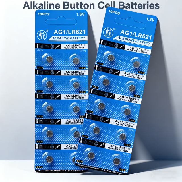 Factory Wholesale 1.5v 0% Hg Alkaline Manganese Lr621 Ag1 Button Cell Watch Battery