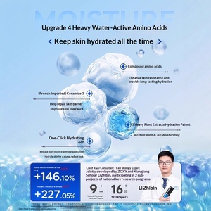<span class=keywords><strong>Crema</strong></span> Facial Hidratante para Hombre OEM/ODM, Fórmula con Aminoácidos y Ácido Hialurónico, Humectante Reparador Calmante para Todo Tipo <span class=keywords><strong>de</strong></span> <span class=keywords><strong>Piel</strong></span> - Product Image 2