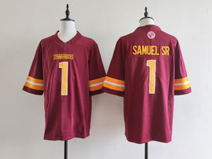 Günstige #1 Samuel Sr #4 Luvu #5 Daniels #17 McLaurin Herren Washington Commanders Stick trikots - Product Image 6