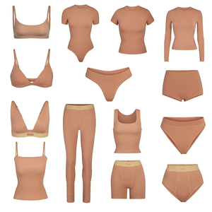 2023 LOGO personnalisé maigre côtelé débardeur Leggings haute extensible Sport tenues côtelé confortable salon porter femmes deux pièces pantalon <span class=keywords><strong>ensemble</strong></span> - Product Image 3